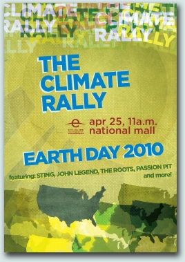 Climate Rally poster